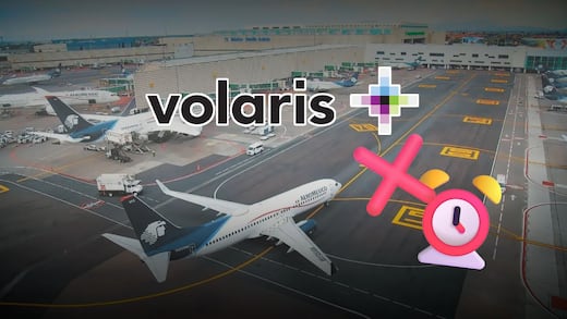 Cancelaciones de vuelos de Volaris afectan AICM y otros aeropuertos de México