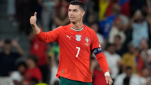 Cristiano Ronaldo, en un partido con Portugal.