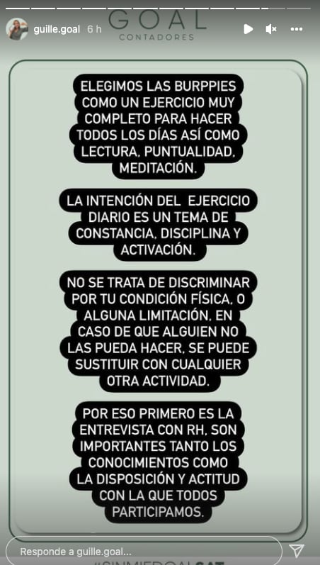 Reclutadora responde