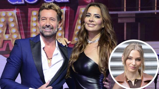 Gabriel Soto actúa nervioso junto a Cecilia Galliano cuando le preguntan sobre Irina Baeva.