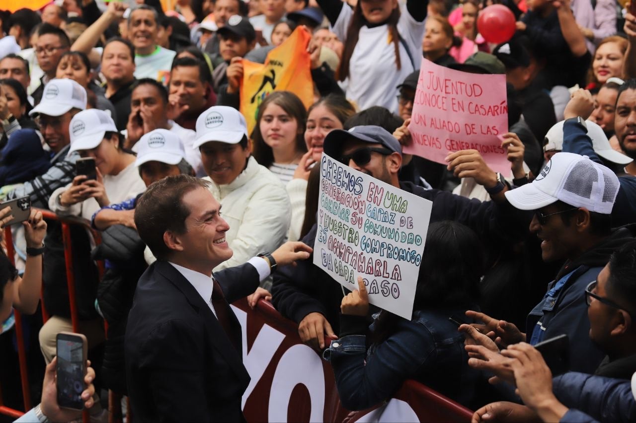 Javier López Casarín destaca avances en seguridad, sostenibilidad y servicios urbanos.