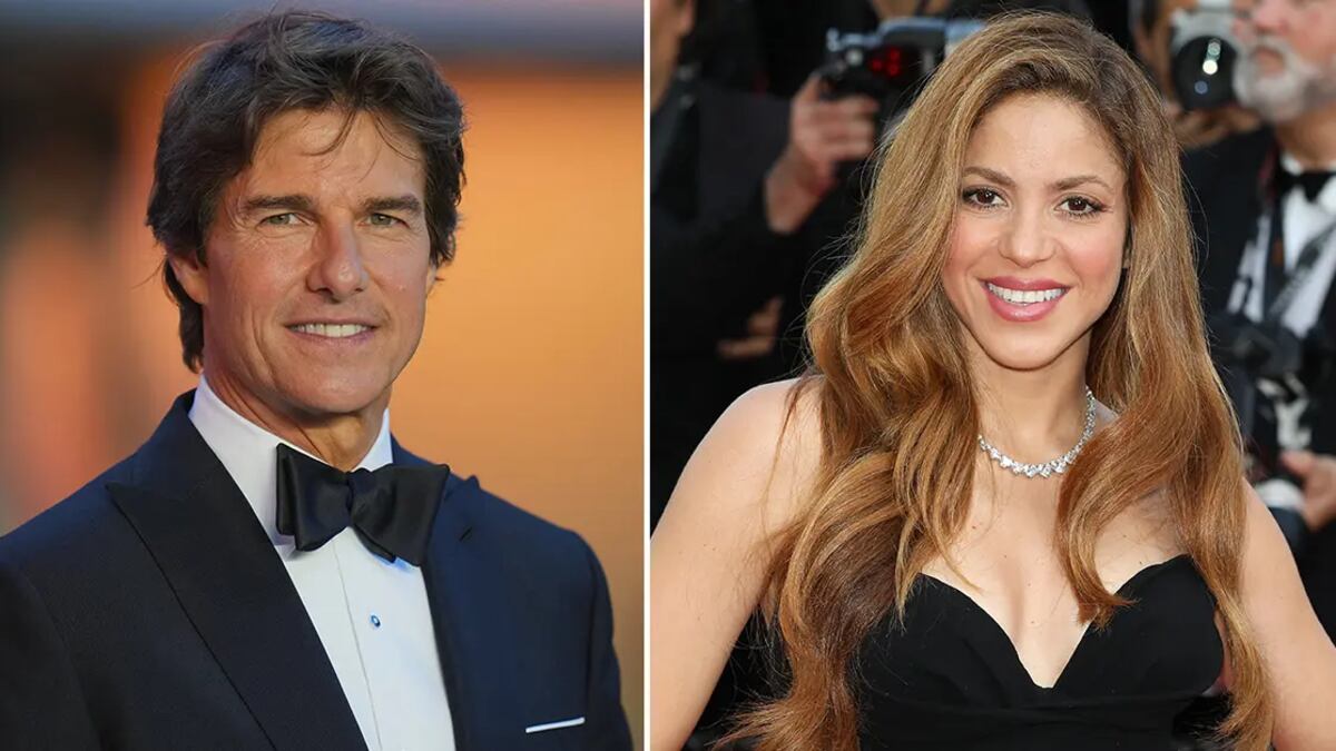 Shakira querría que el desesperado Tom Cruise la deje en paz