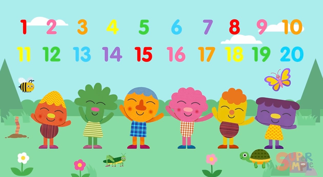 Canales YouTube Kids para aprender a contar