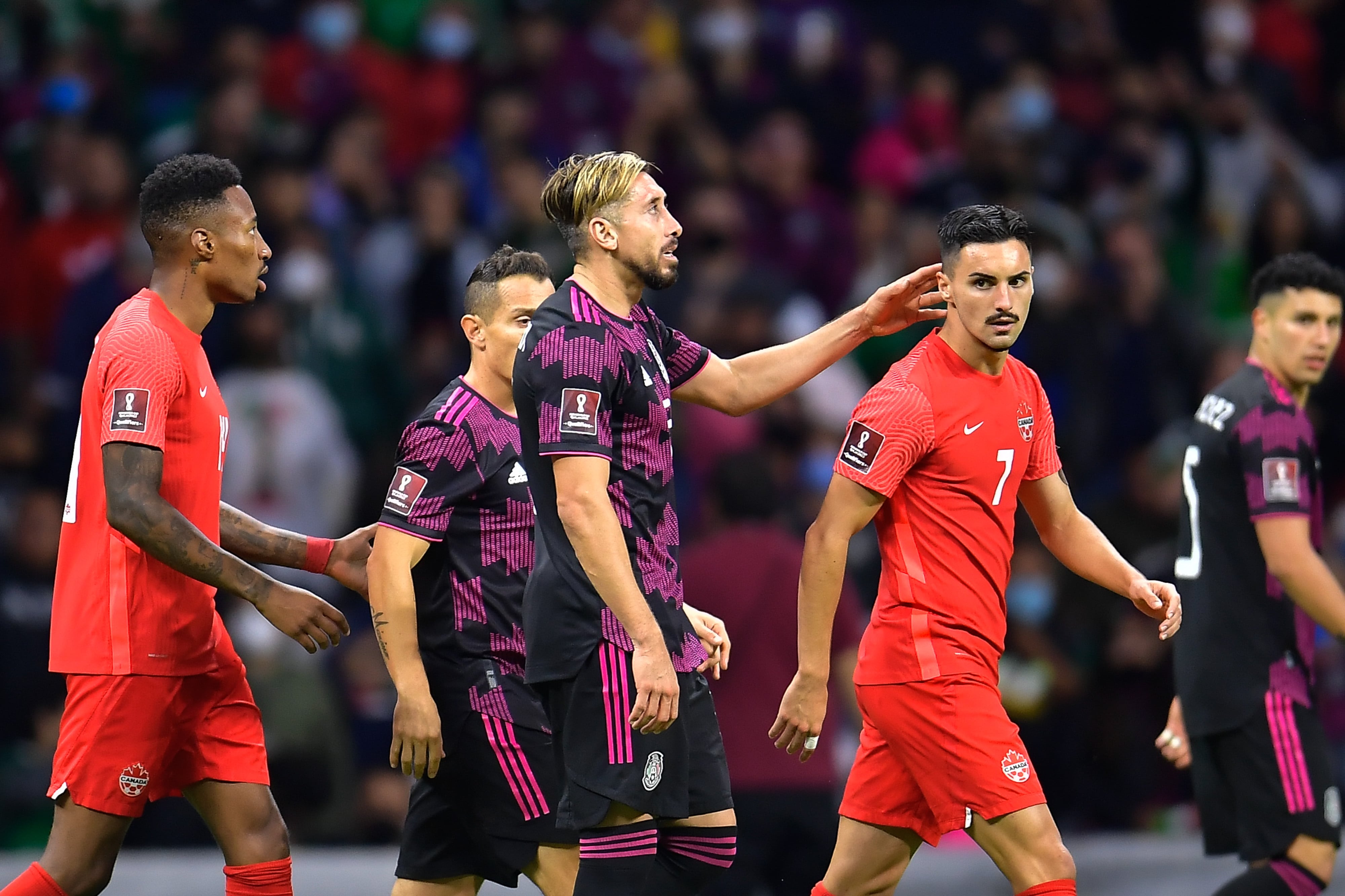 Selección de futbol de México vs Canadá