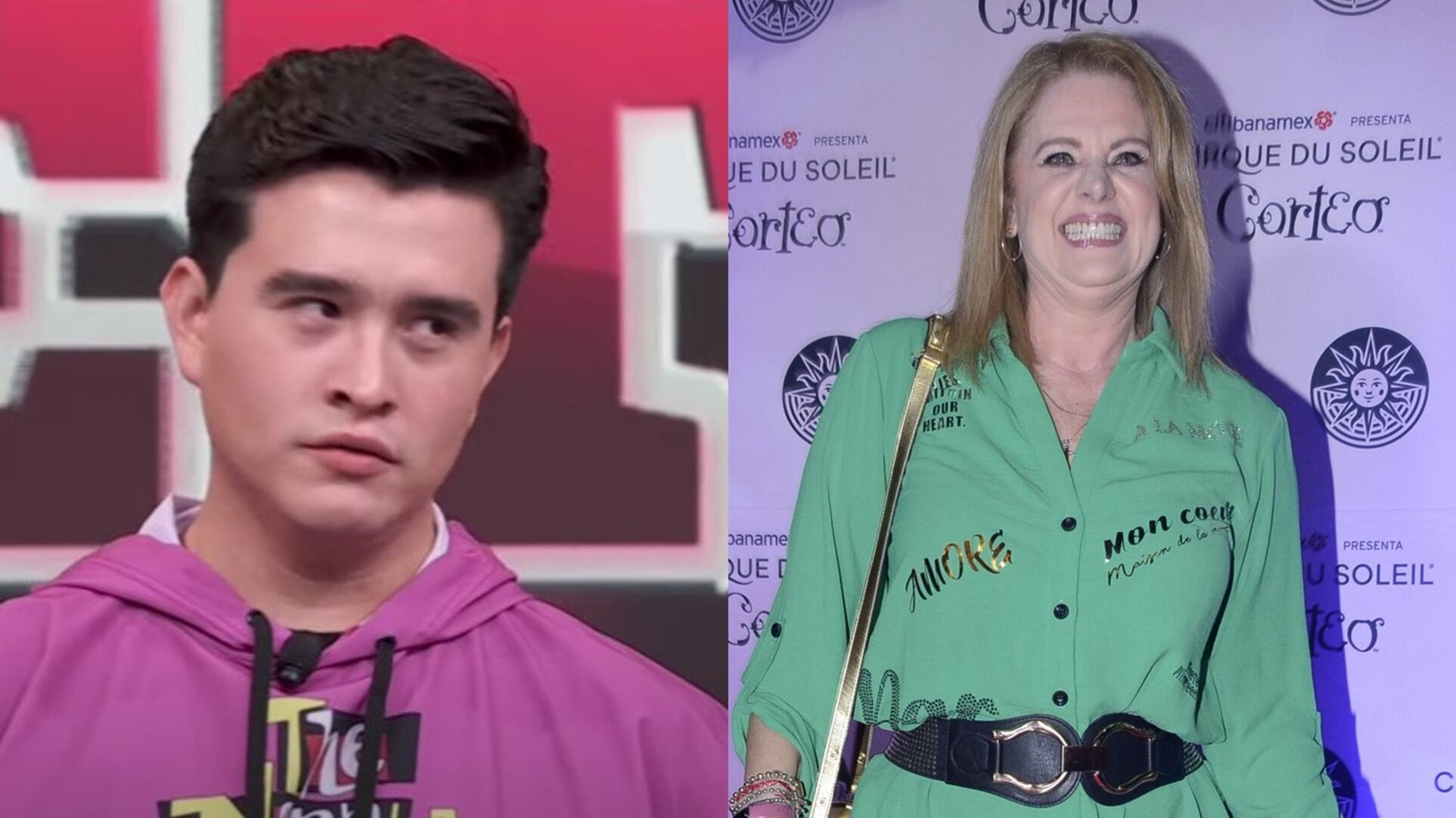 Erika Buenfil paparazzi quema a Pablo Chagra rompiendo la dieta, pero él se defiende cantando