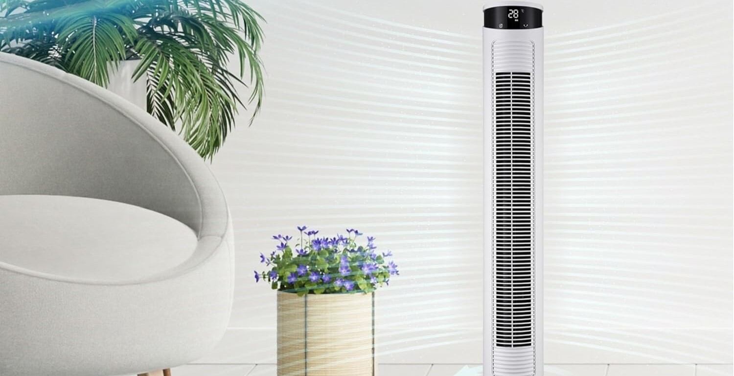Ventiladores de torre con aire frío