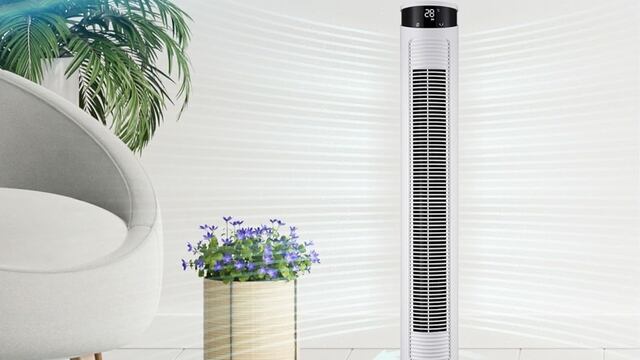 Ventiladores de torre con aire frío