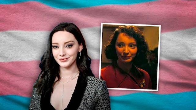 Emma Dumont de Oppenheimer se comparte trans y no binario.