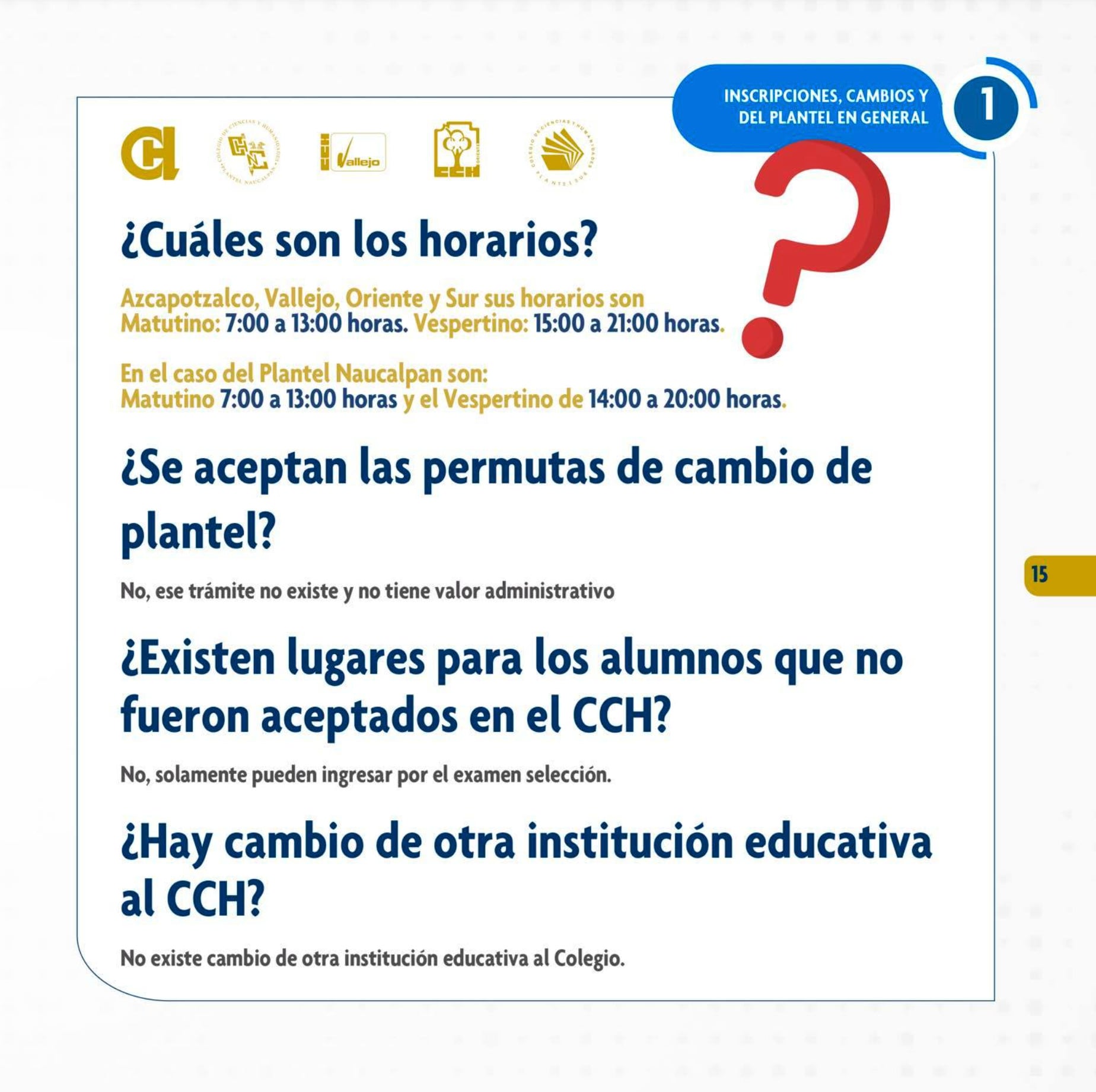 Cambios o permutas en Comipems 2024