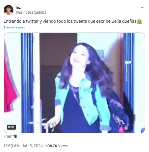Memes de Bella Dueñas por llenar sus redes de contenido sexual