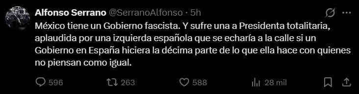 Declaraciones de Alfonso Serrano