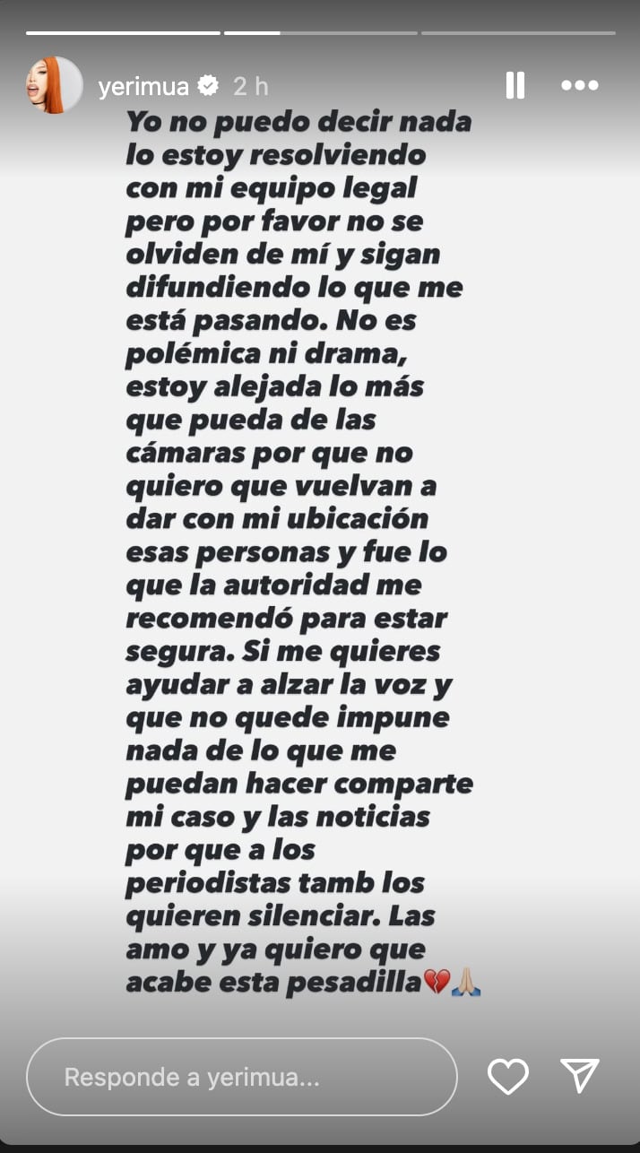 Yeri Mua habla sobre las amenazas de muerte que recibió de F.E.S
