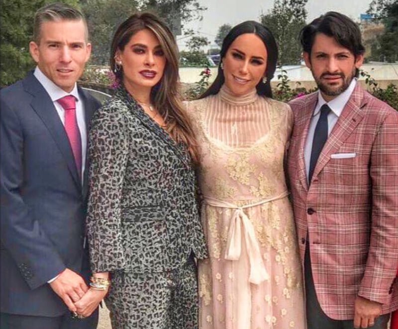 Fernando Reina Iglesias, Galilea Montijo, Inés Gómez Mont y Víctor Álvarez Puga