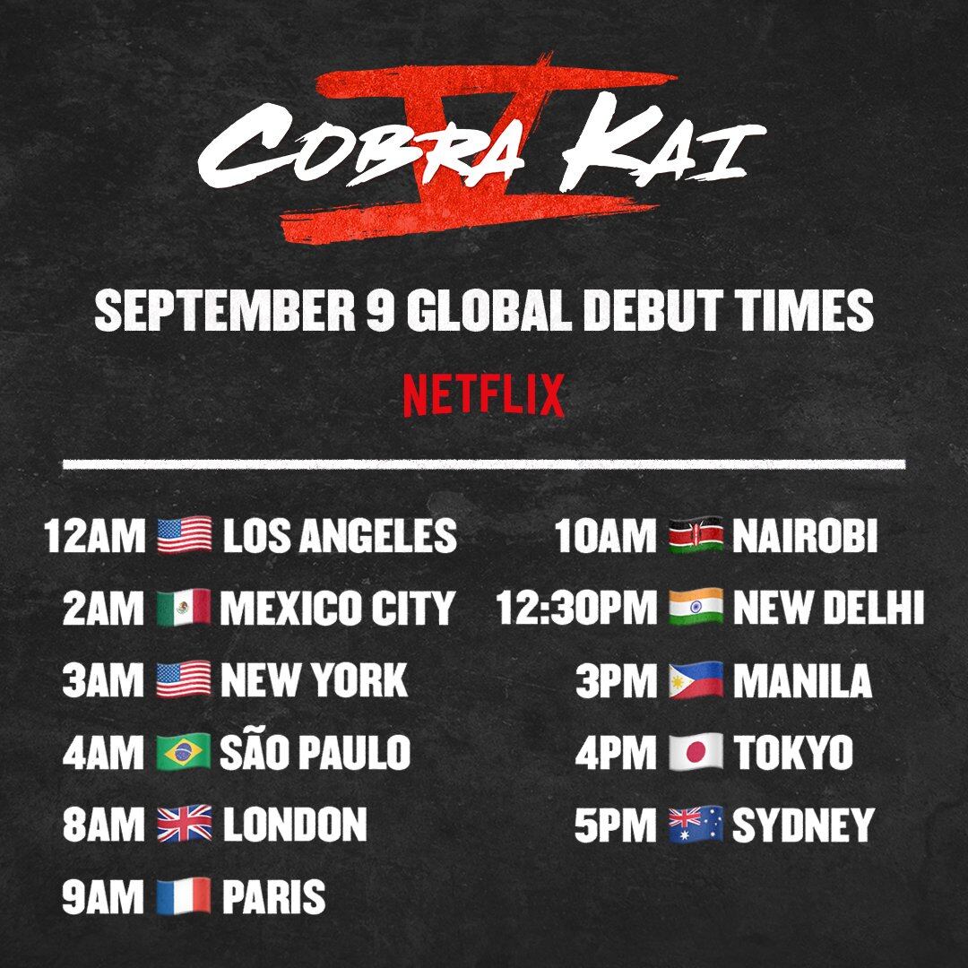 ¿Cuándo sale la quinta temporada de Cobra Kai? Netflix nos dio hasta la hora