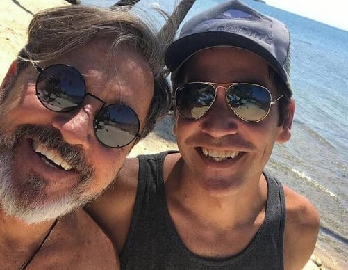 Ricardo Montaner y su hijo Héctor
