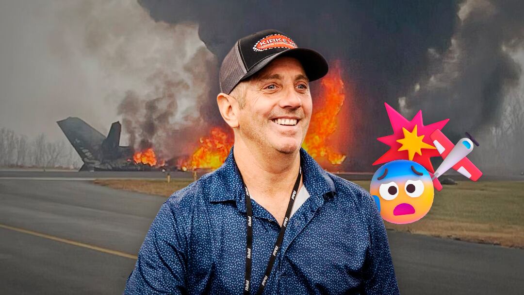 Avión se estrella y explota al aterrizar en Carolina del Norte; Greg Biffle y su familia habrían muerto