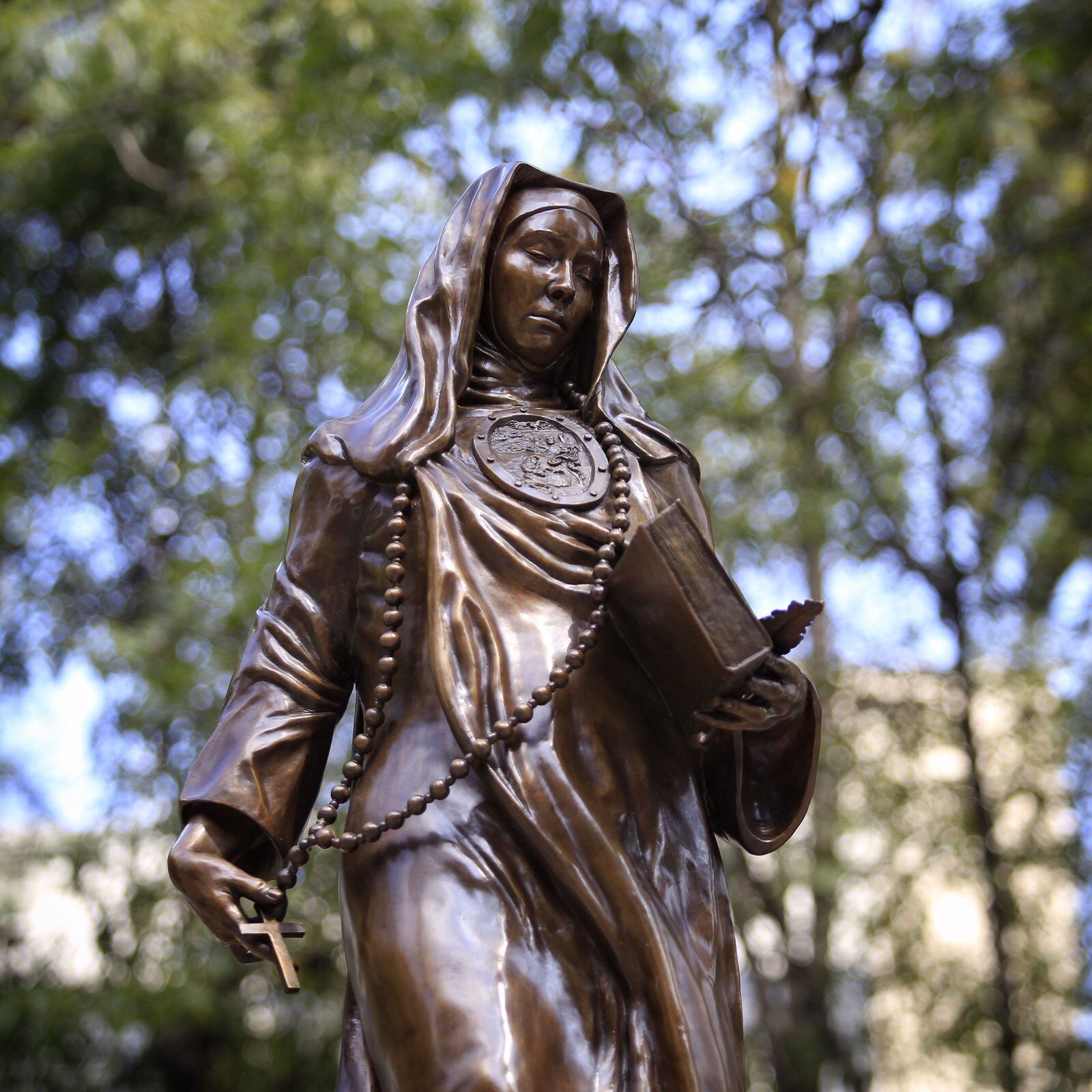 Escultura de Sor Juana Inés de la Cruz