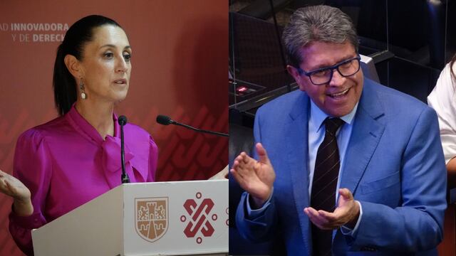 Claudia Sheinbaum y Ricardo Monreal