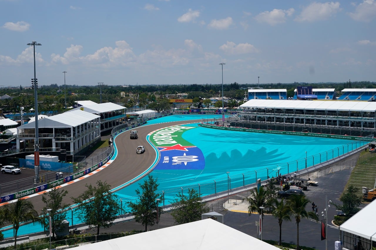 El Gran Premio de Miami arranca el viernes 6 de mayo.