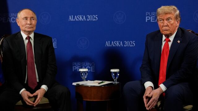 Vladimir Putin y Donald Trump