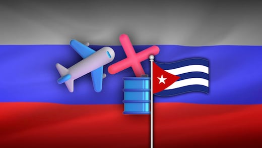 Rusia frena vuelos a Cuba ante la crisis de combustible