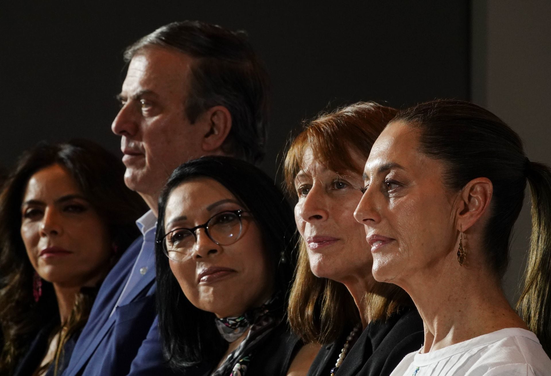 Claudia Sheinbaum, Marcelo Ebrard, Tatiana Clouthier