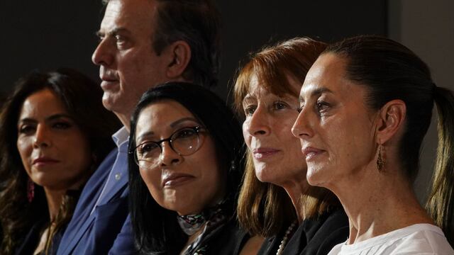 Claudia Sheinbaum, candidata a la presidencia por la coalición Sigamos Haciendo Historia (Morena-PVEM-PT)