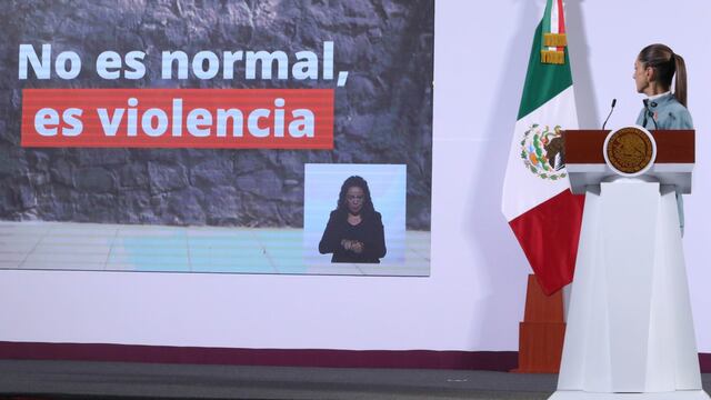 Gobierno de Claudia Sheinbaum presenta camapaña "Es tiempo de Mujeres sin violencia"