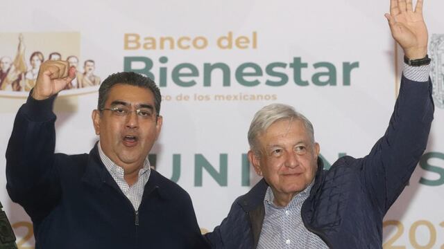 Participa gobernador Sergio Salomón Céspedes en reunión de trabajo de AMLO