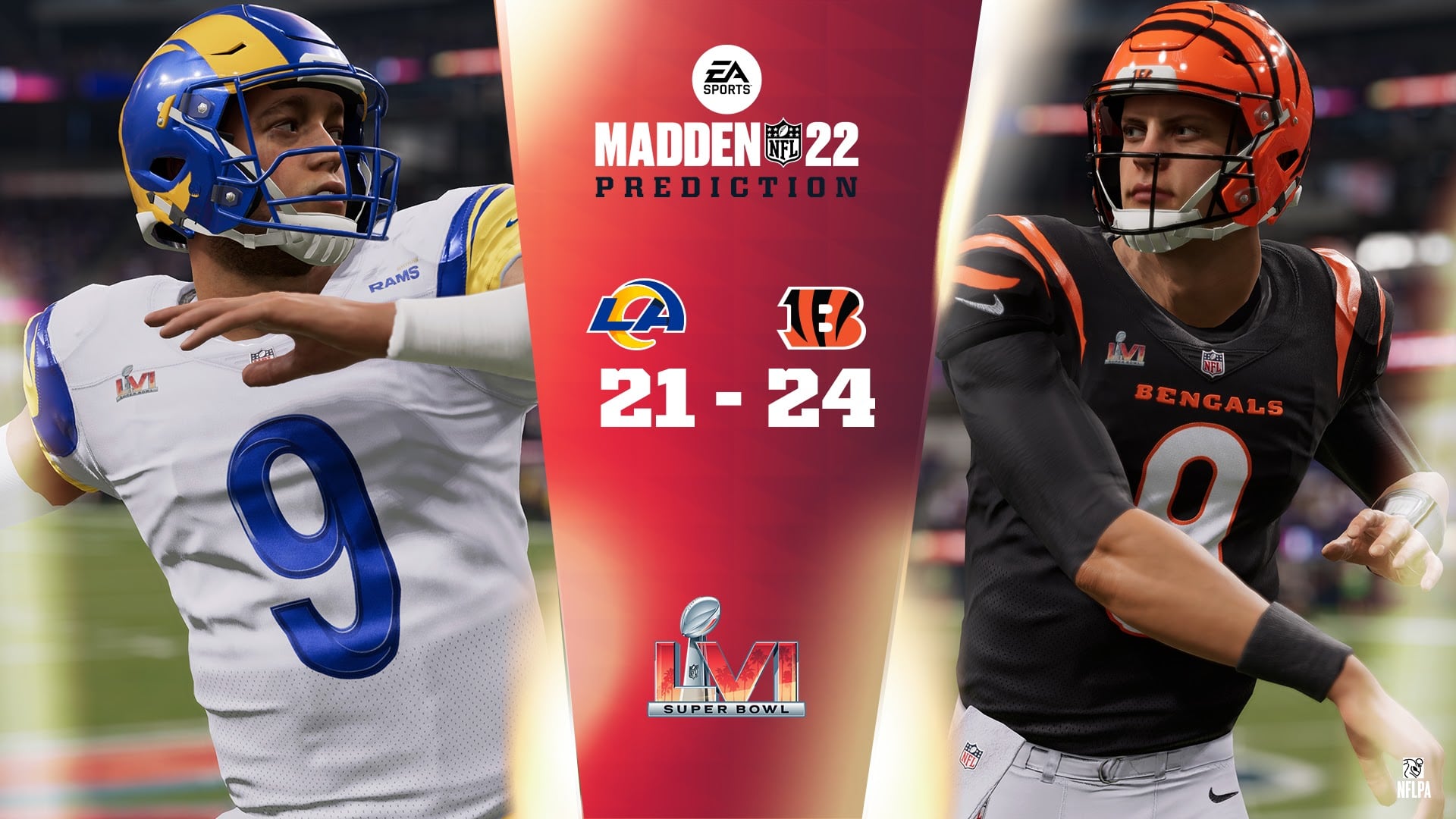 Predicción Cincinnati Bengals Madden NFL 22