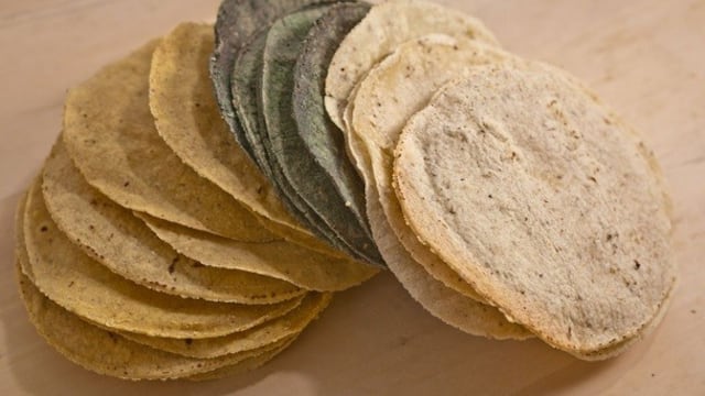 La tortilla de maíz es mejor que la de harina, las razones son muchas...