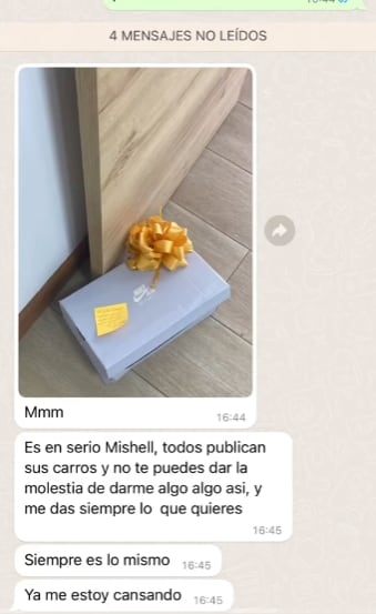 Compró tenis a su novio y él fue malagradecido