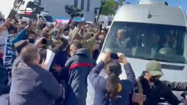 Interceptan al presidente AMLO