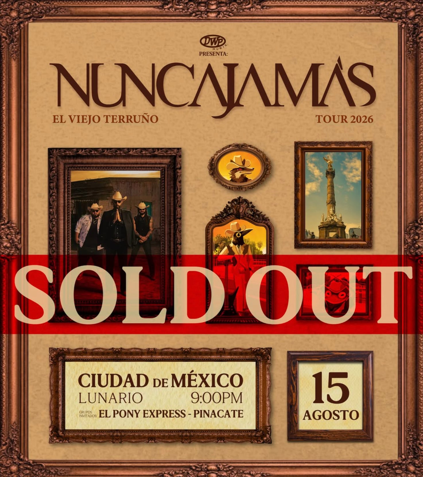 Nunca Jamás logró sld out en su concierto en el Lunario