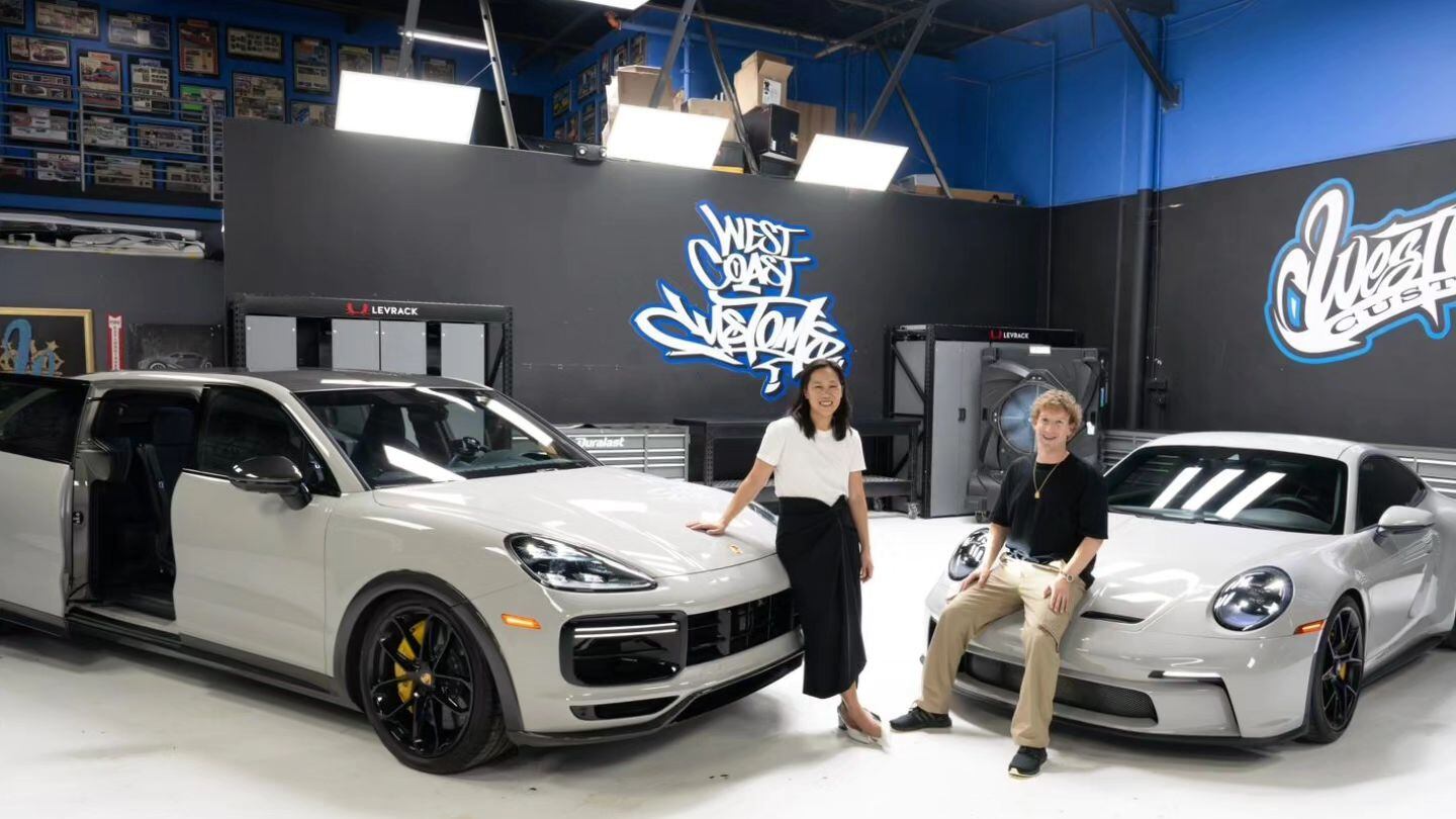 La esposa de Mark Zuckerberg quería una minivan, así que él le diseñó un Porsche Cayenne Turbo GT Minivan (FOTOS)