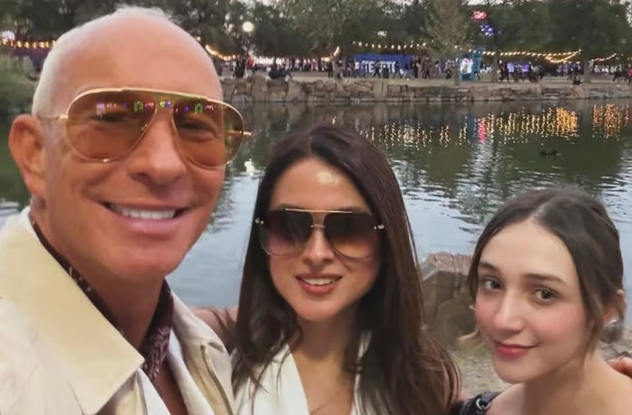 Erik Rubín comparte foto con su nueva novia y Nina Rubín