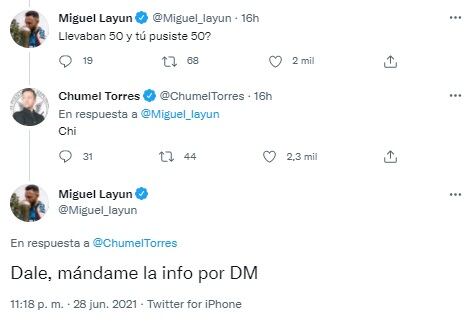 Tuits de Miguel Layún