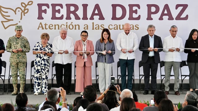 Ferias de Paz en Cuernavaca reúnen 53 dependencias y brindan más de 9 mil atenciones.