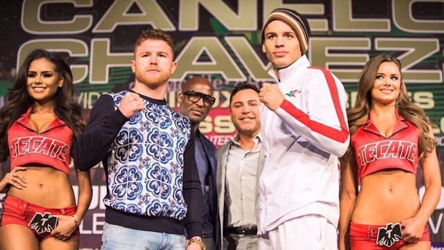 Canelo y Chávez Jr pelearán el próximo sábado