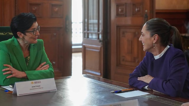 Claudia Sheinbaum y Jane Fraser de Citigroup