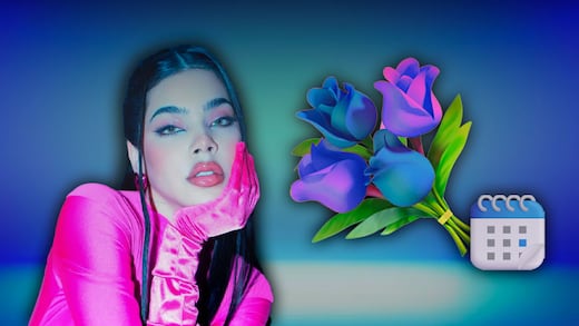 Kenia Os anuncia el ‘día kenini’ en octubre y pide regalar una flor azul