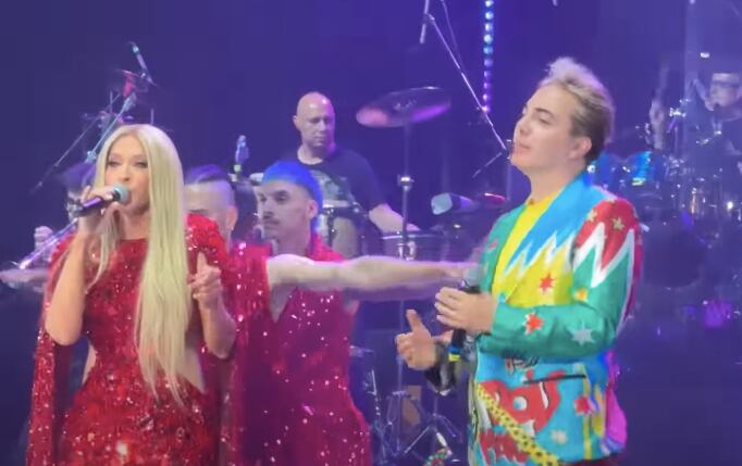 Yuri y Cristian Castro