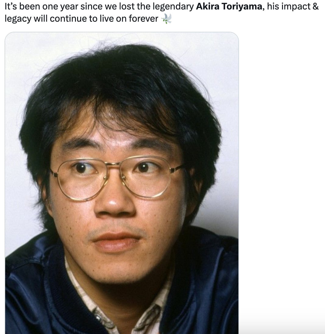 Las redes recuerdan a Akira Toriyama