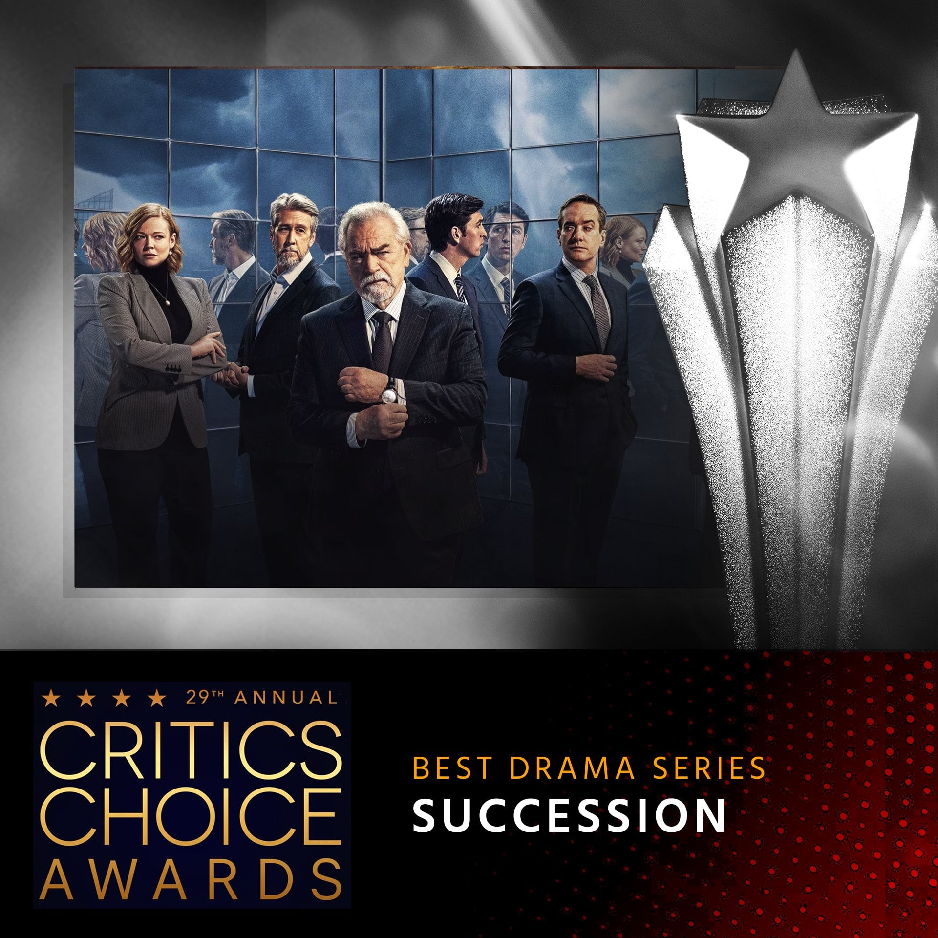 Succession, serie ganadora en Critics Choice Awards 2024