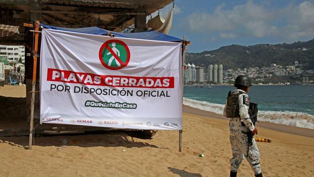 Vigilancia de playas en Acapulco