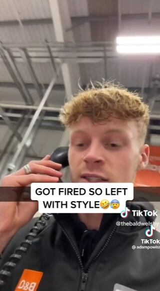 Empleado se va épicamente de su trabajo