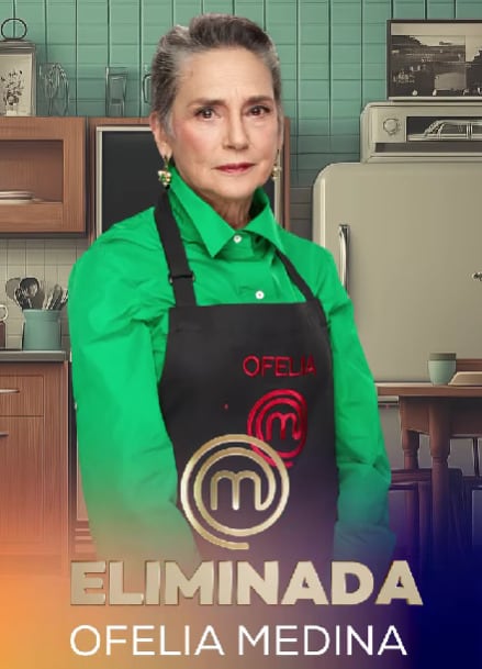 Ofelia Medina fue la última eliminada de MasterChef Celebrity 2025