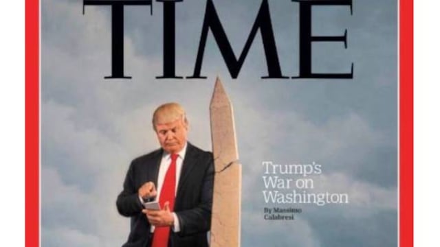 Donald Trump. Portada de Times.