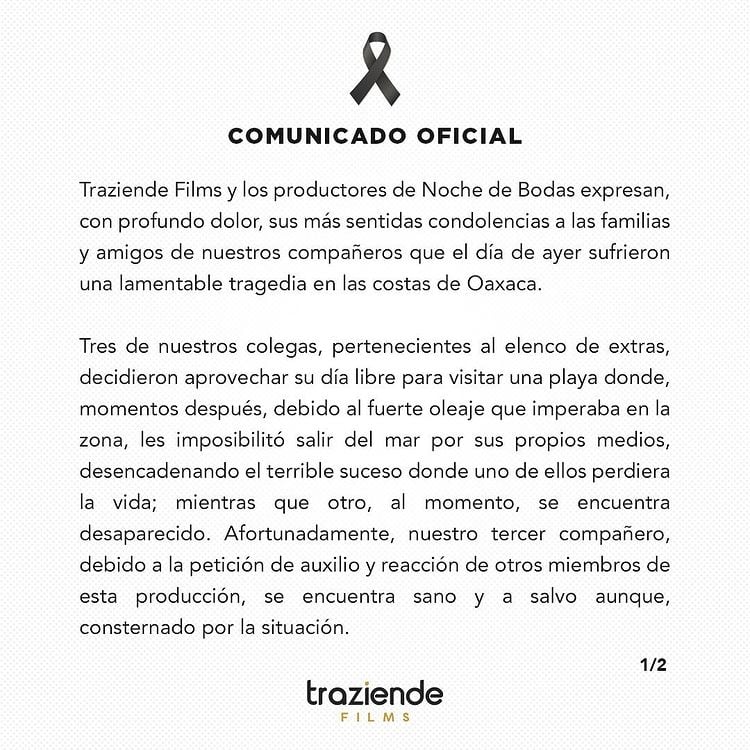 Comunicado Traziende Films