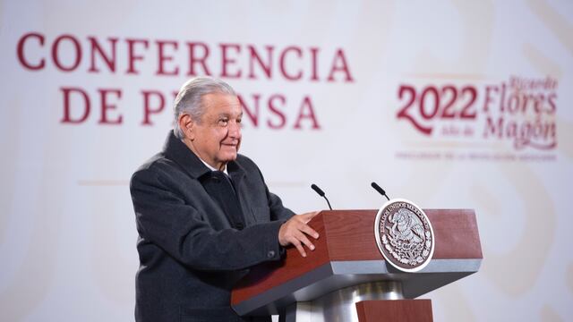 AMLO en conferencia mañanera